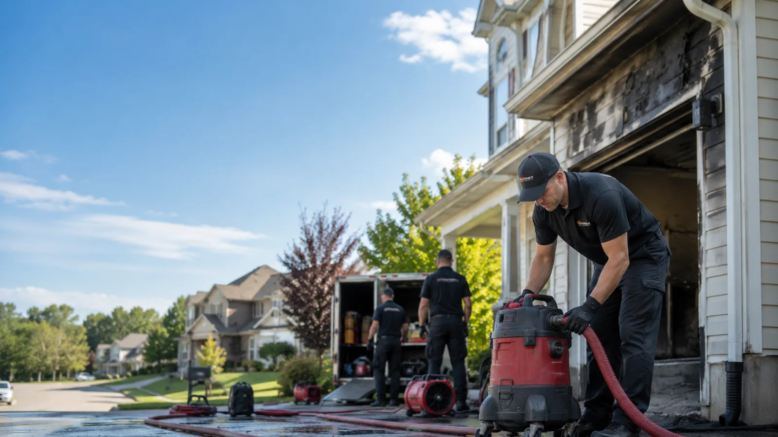 Fire And Smoke Damage Restoration in Quinter, KS near me